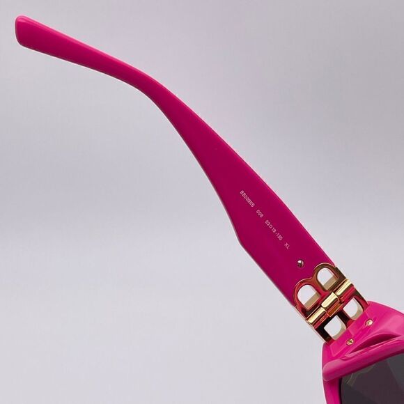 BALENCIAGA Sunglasses BB0095S 006 Pink/Gold/Grey Women NEW main image 5